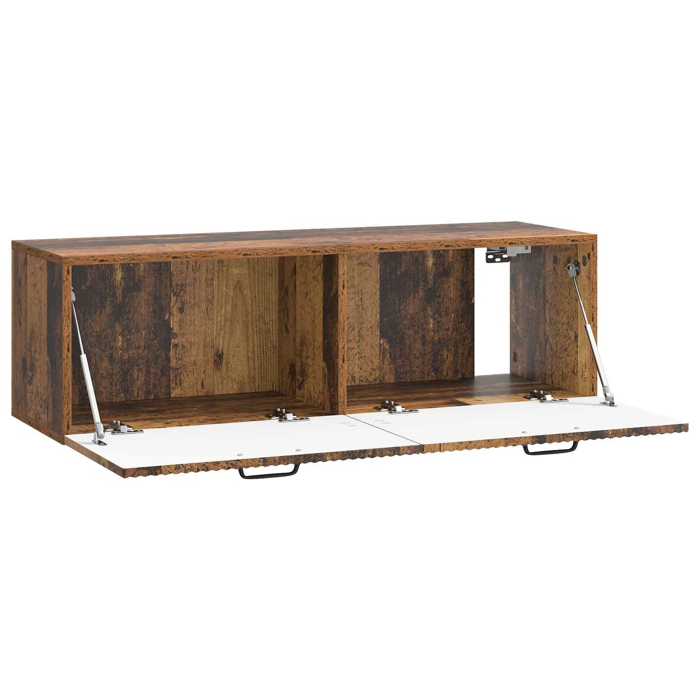 Vegghengt TV skap Gammelt tre 98 x 31 x 30 cm Konstruert tre