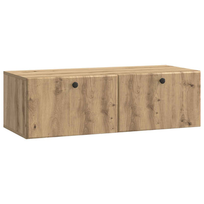 Vegghengt TV skap Artisan eik 98 x 41 x 30 cm Konstruert tre