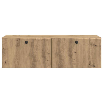 Vegghengt TV skap Artisan eik 98 x 41 x 30 cm Konstruert tre