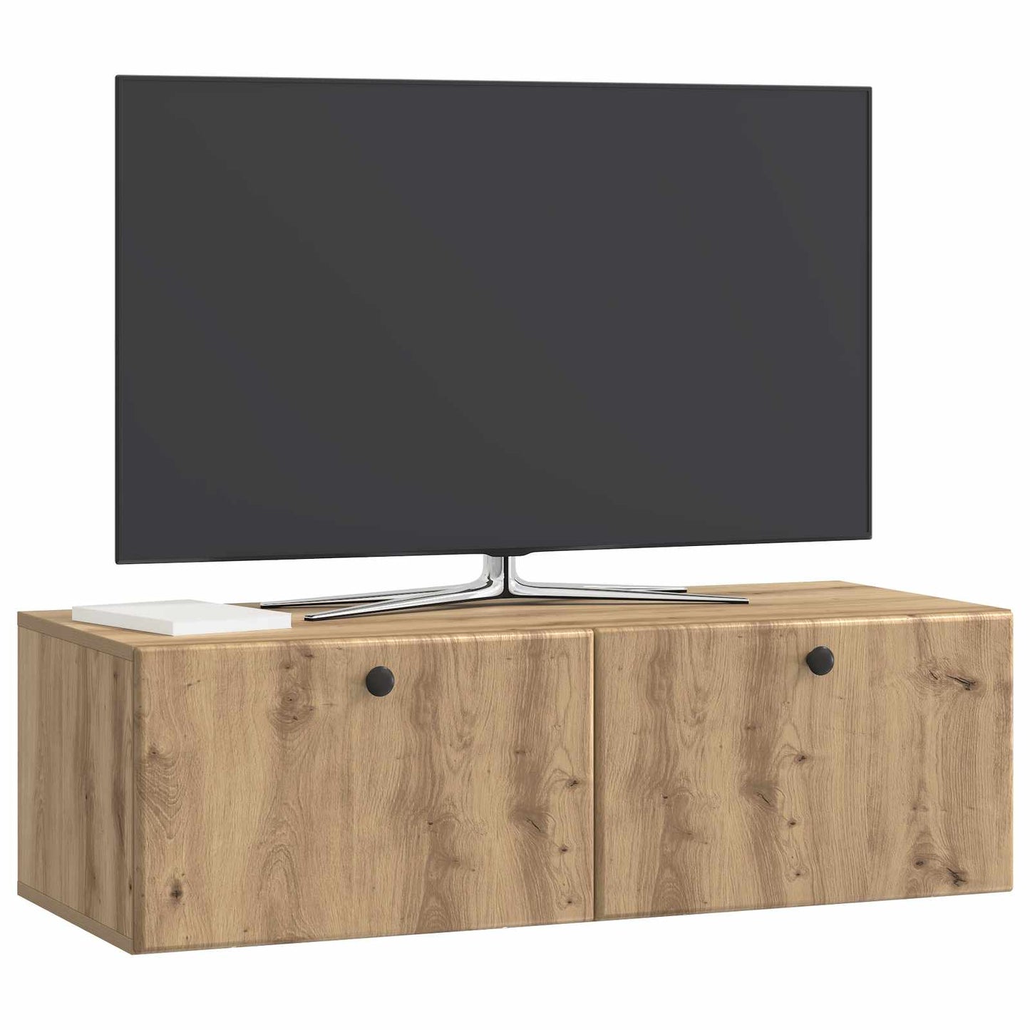 Vegghengt TV skap Artisan eik 98 x 41 x 30 cm Konstruert tre