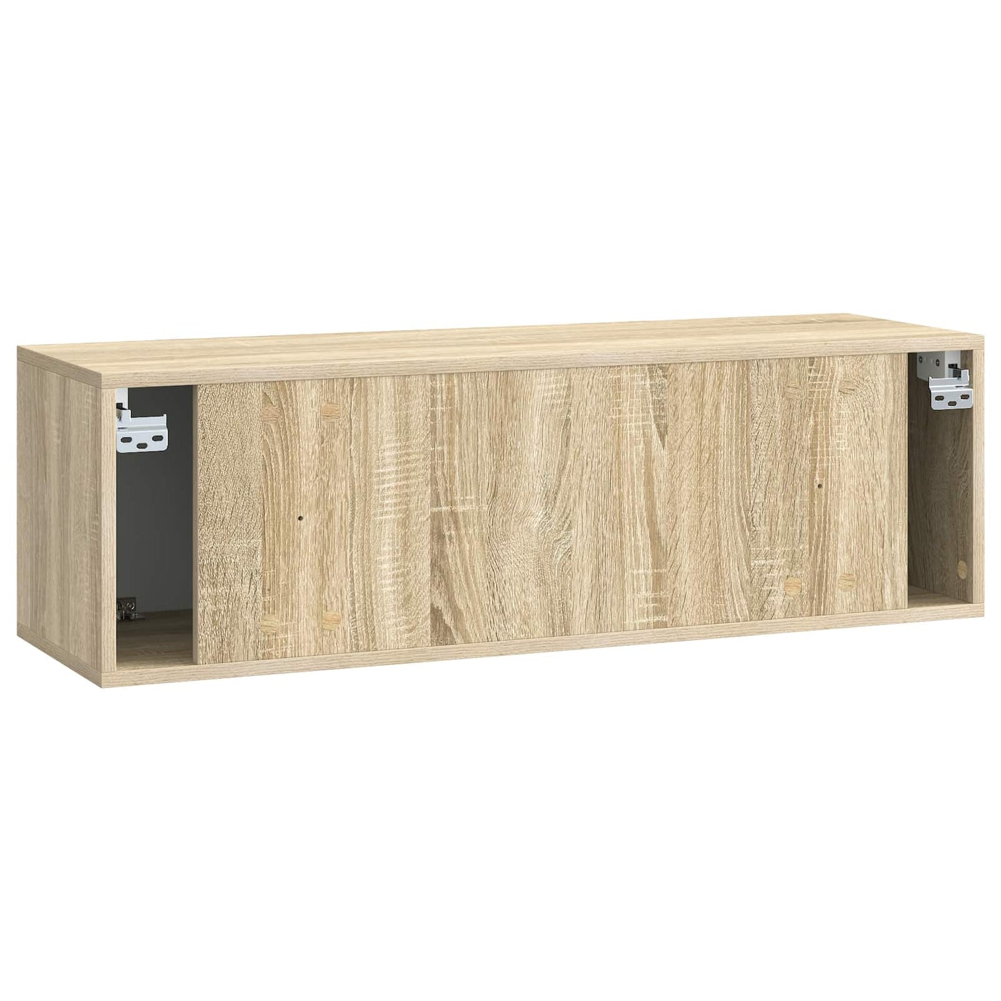 Vegghengt TV skap Sonoma eik 98 x 31 x 30 cm Konstruert tre