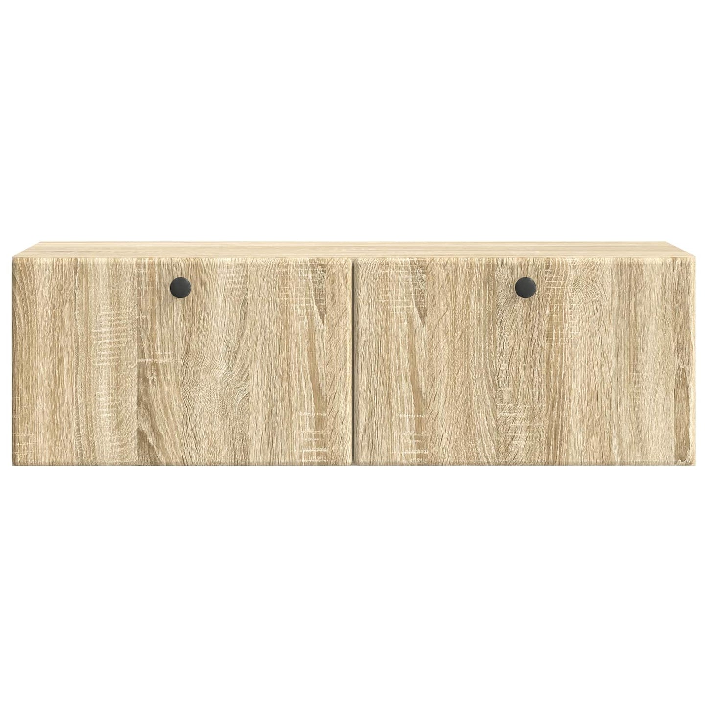 Vegghengt TV skap Sonoma eik 98 x 31 x 30 cm Konstruert tre