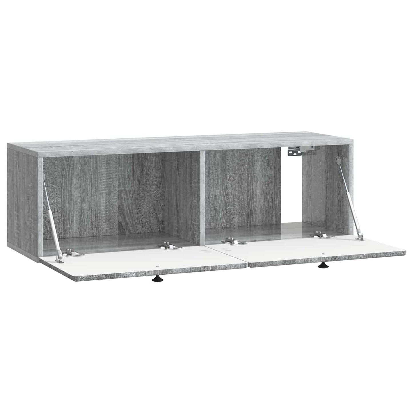 Vegghengt TV skap Grå sonoma 98 x 31 x 30 cm Konstruert tre