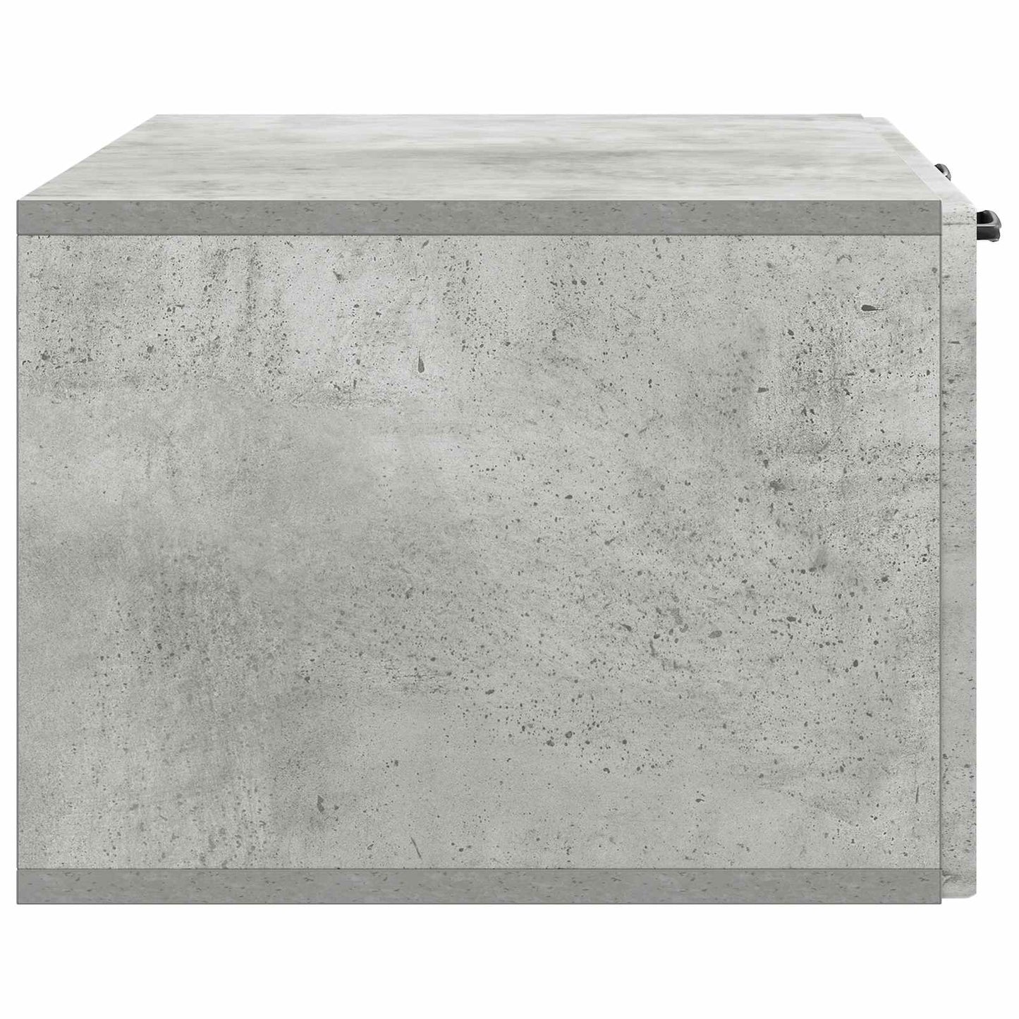 Vegghengt TV skap Betonggrå 78,5 x 41 x 30 cm Konstruert tre