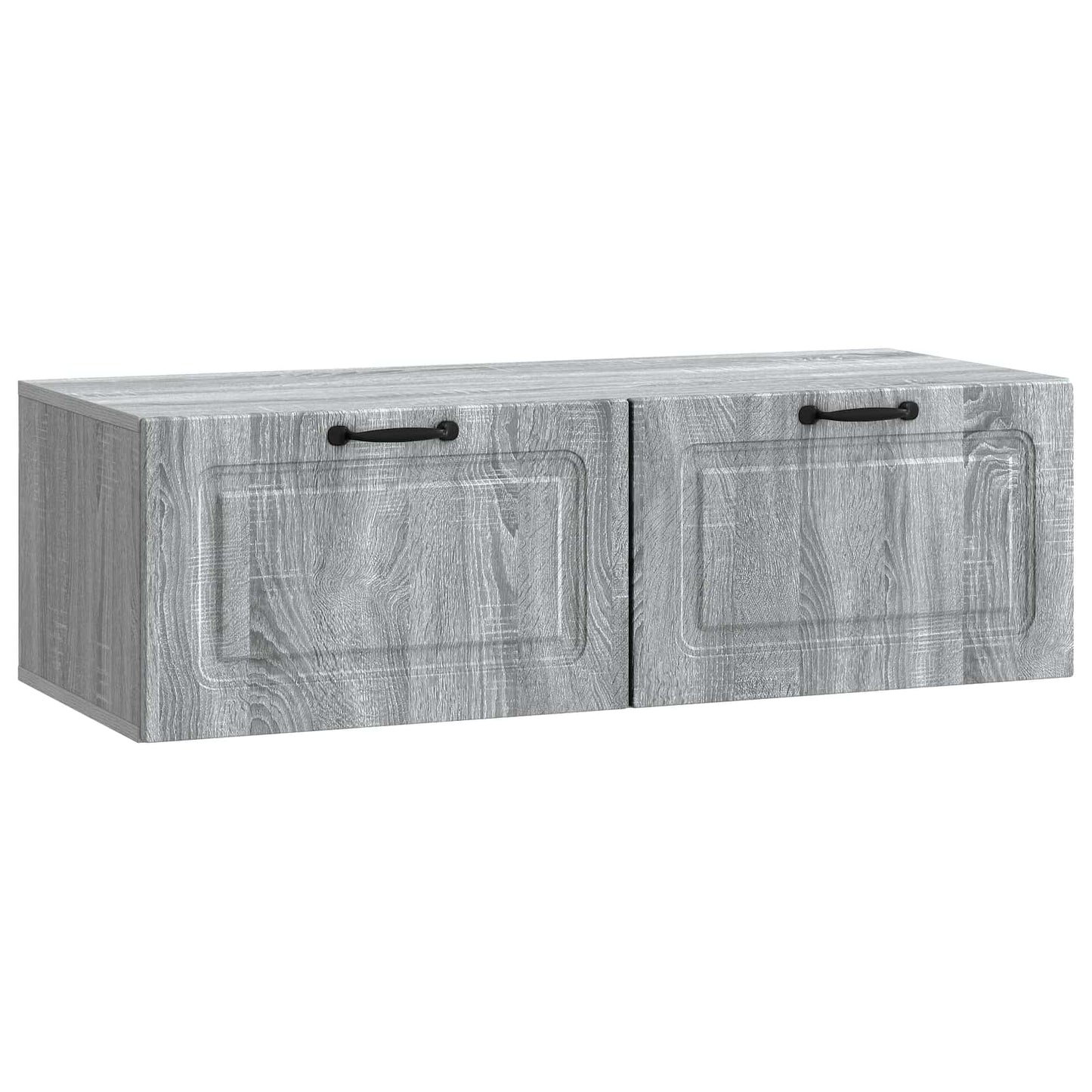 Vegghengt TV skap Grå sonoma 98 x 41 x 30 cm Konstruert tre