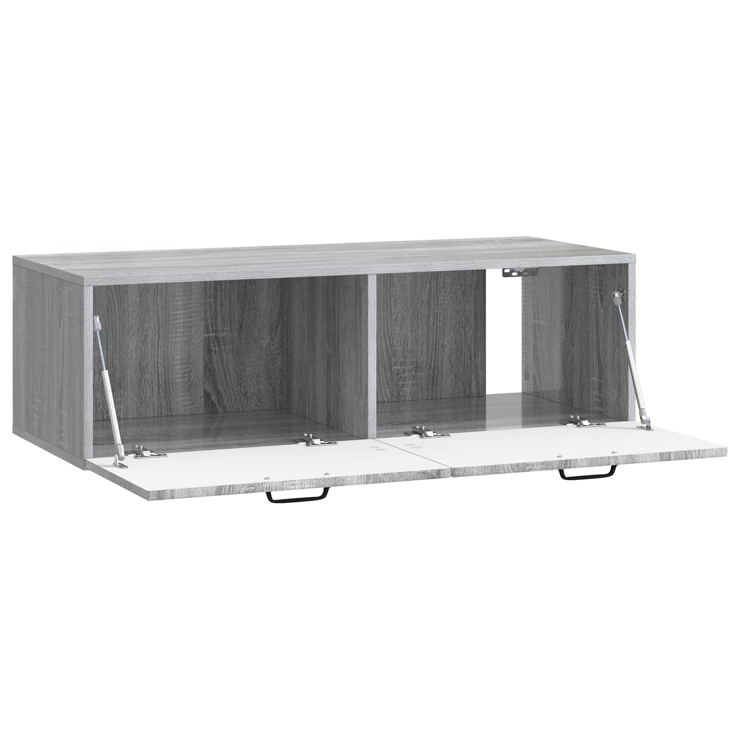Vegghengt TV skap Grå sonoma 98 x 41 x 30 cm Konstruert tre