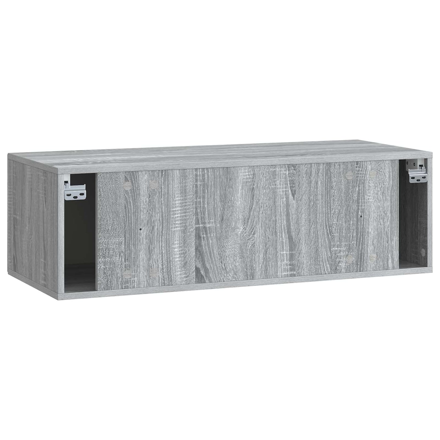 Vegghengt TV skap Grå sonoma 98 x 41 x 30 cm Konstruert tre