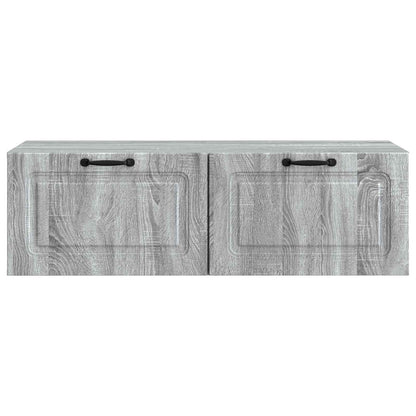 Vegghengt TV skap Grå sonoma 98 x 41 x 30 cm Konstruert tre