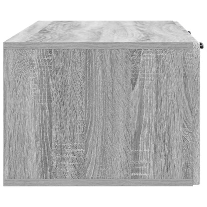 Vegghengt TV skap Grå sonoma 98 x 41 x 30 cm Konstruert tre