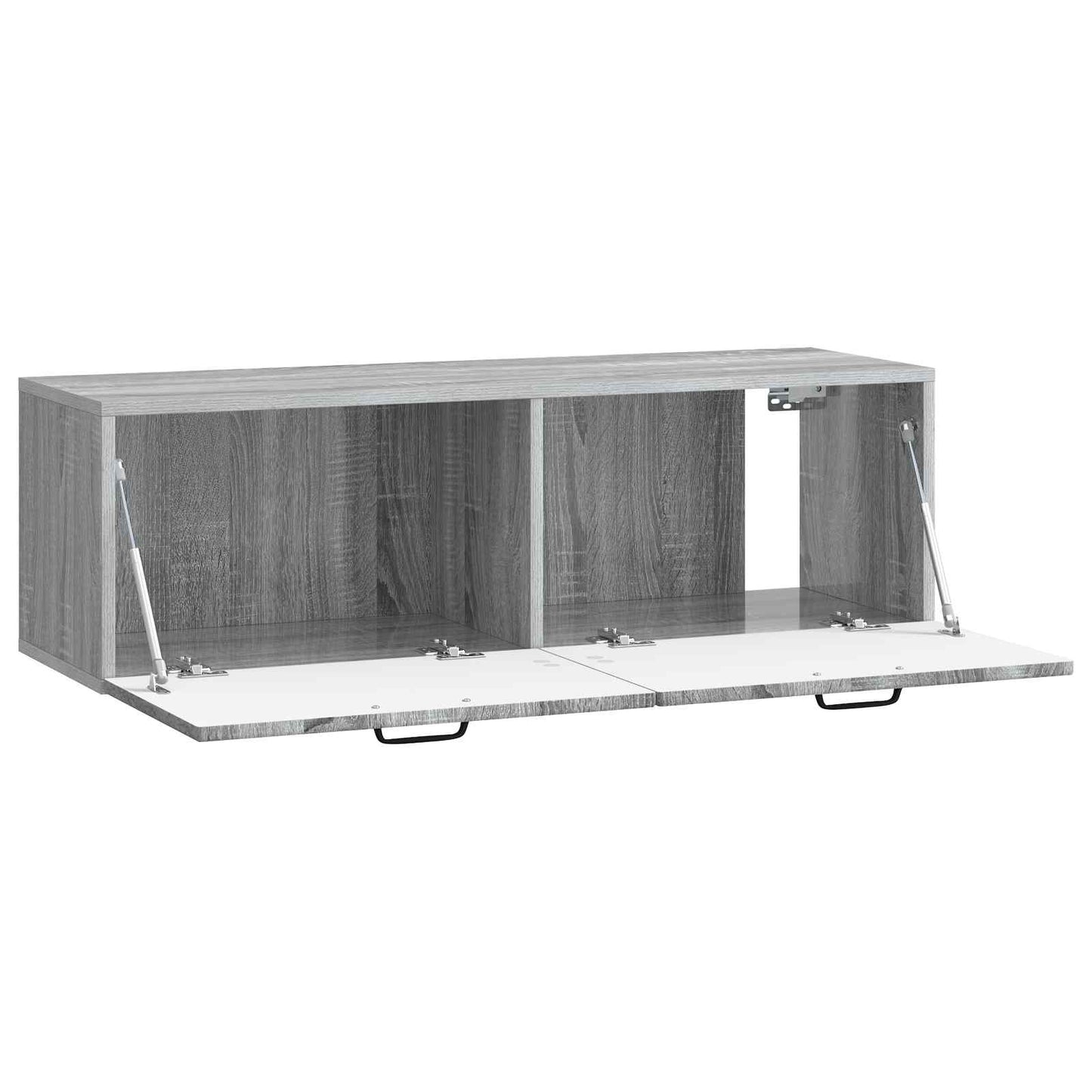 Vegghengt TV skap Grå sonoma 98 x 31 x 30 cm Konstruert tre
