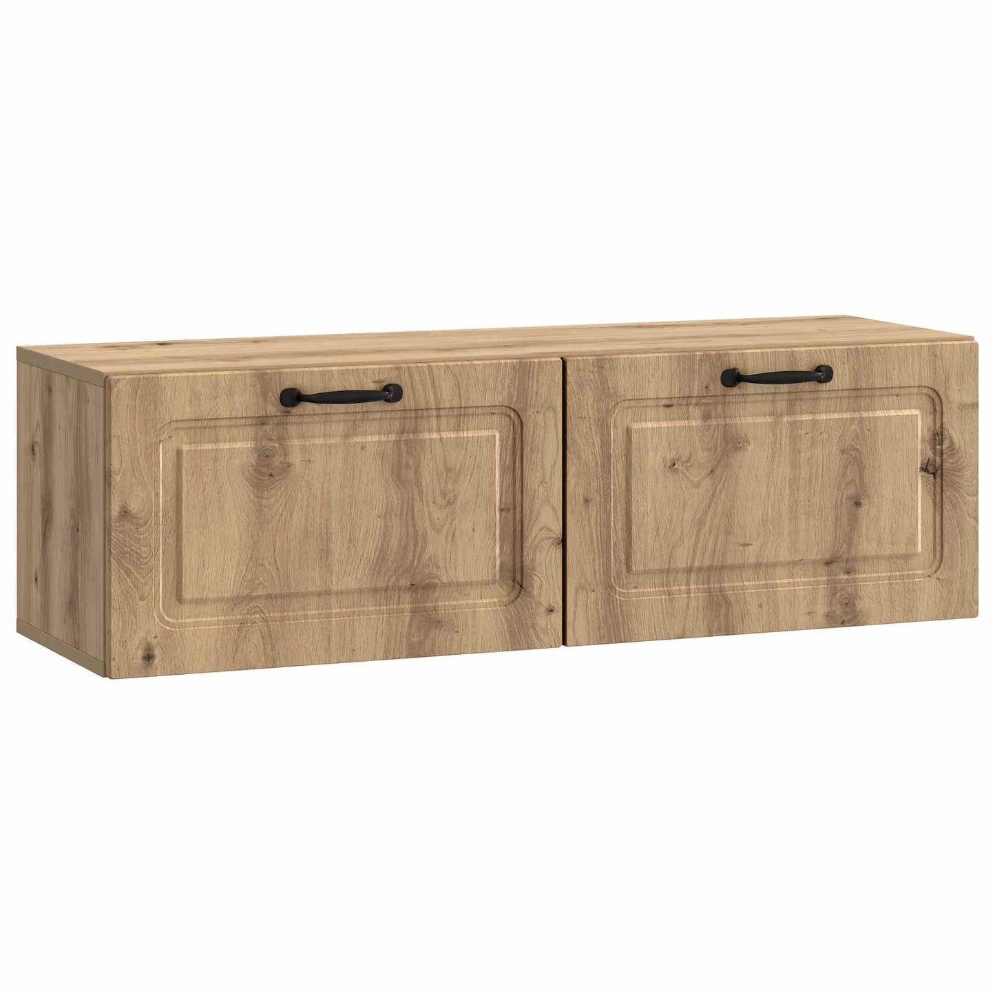 Vegghengt TV skap Artisan eik 98 x 31 x 30 cm Konstruert tre
