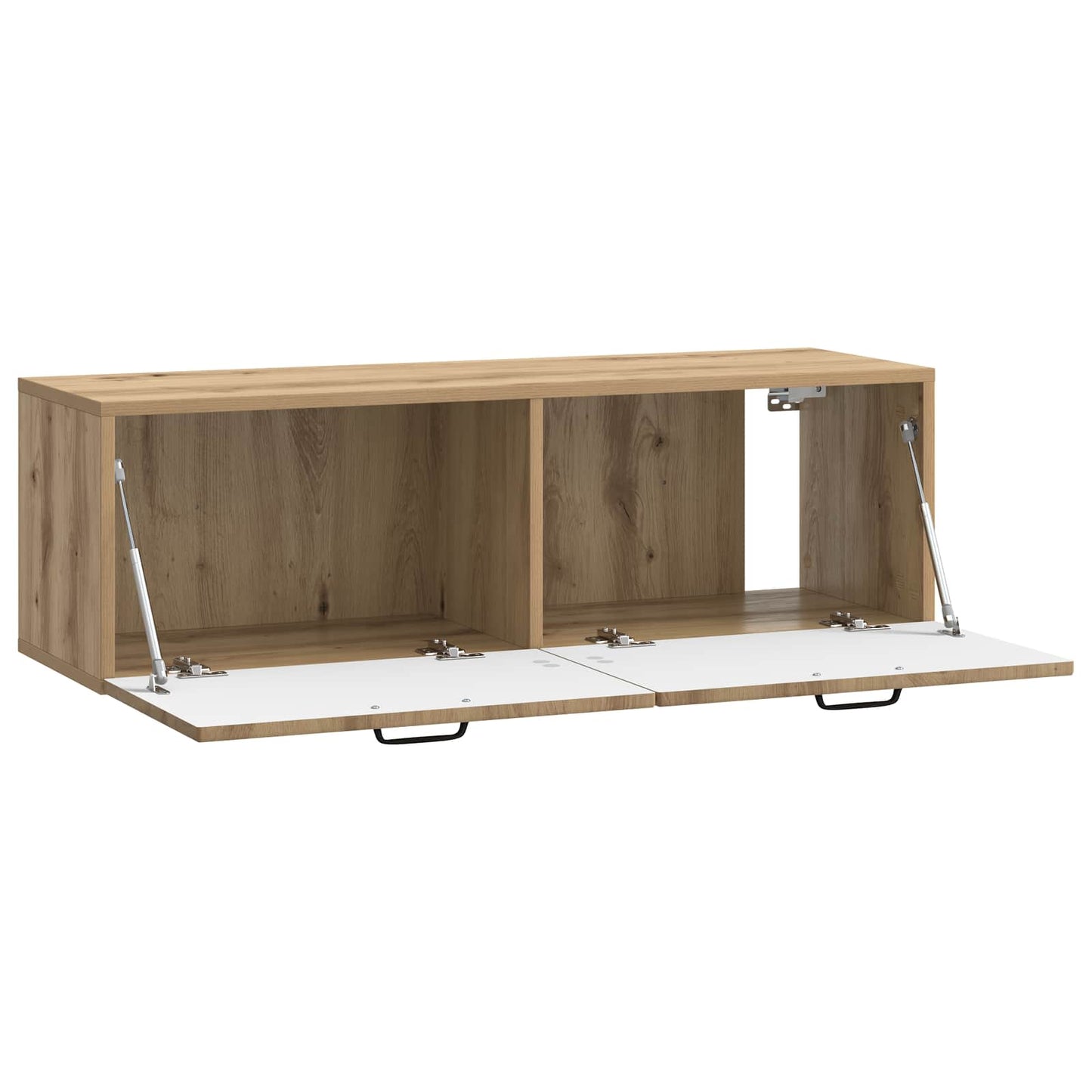 Vegghengt TV skap Artisan eik 98 x 31 x 30 cm Konstruert tre