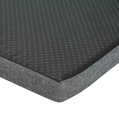 Gangbenk med pute med hylle Gammelt tre 63 x 38 x 45 cm