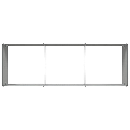Plantekassed Antrasitt 290 x 100 x 45 cm Galvanisert Stål