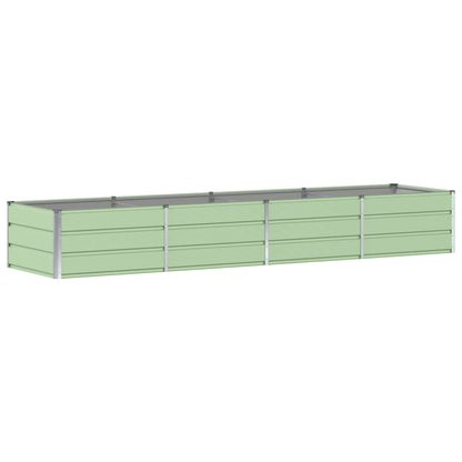 Plantekassed grønn 320 x 80 x 45 cm Stål