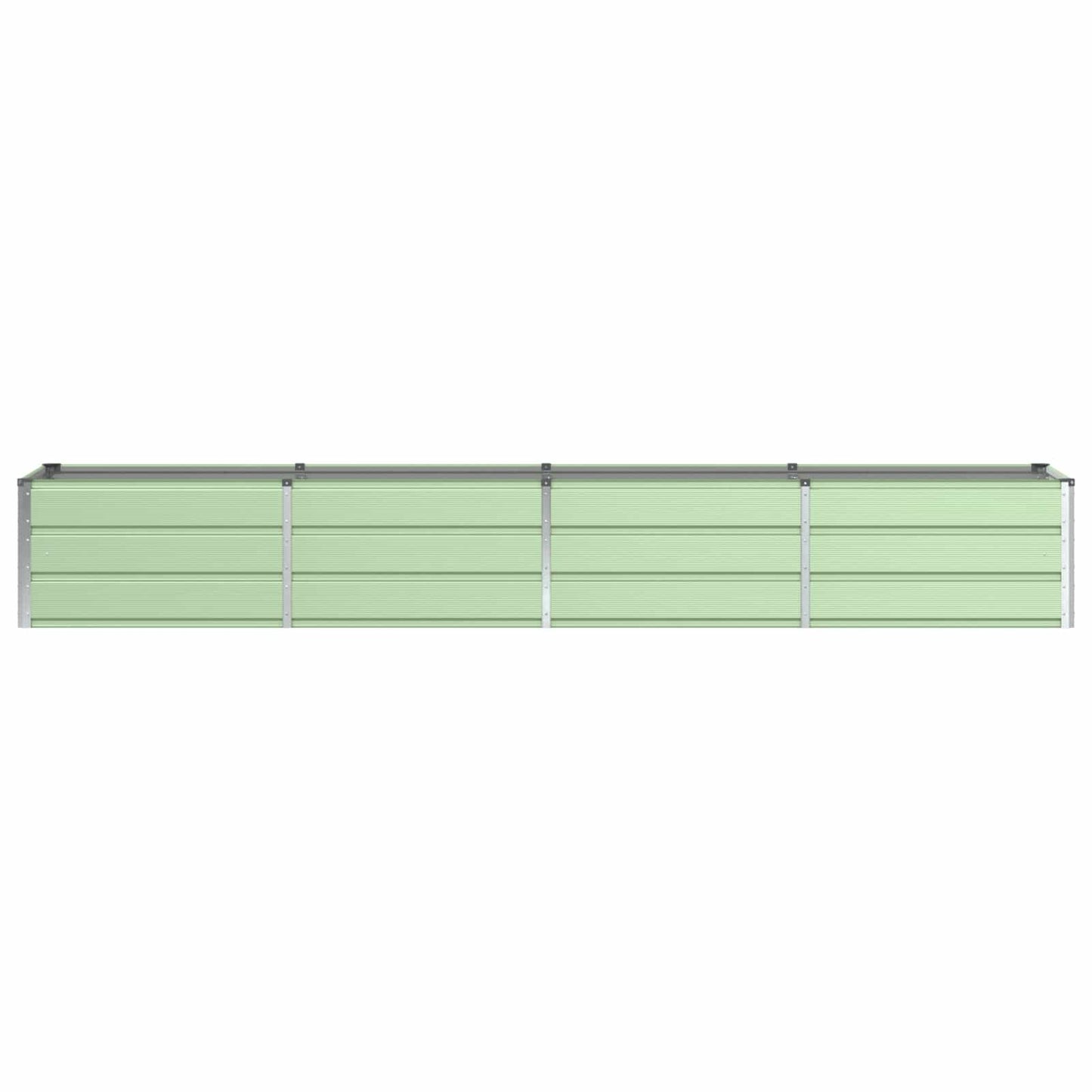 Plantekassed grønn 320 x 80 x 45 cm Stål