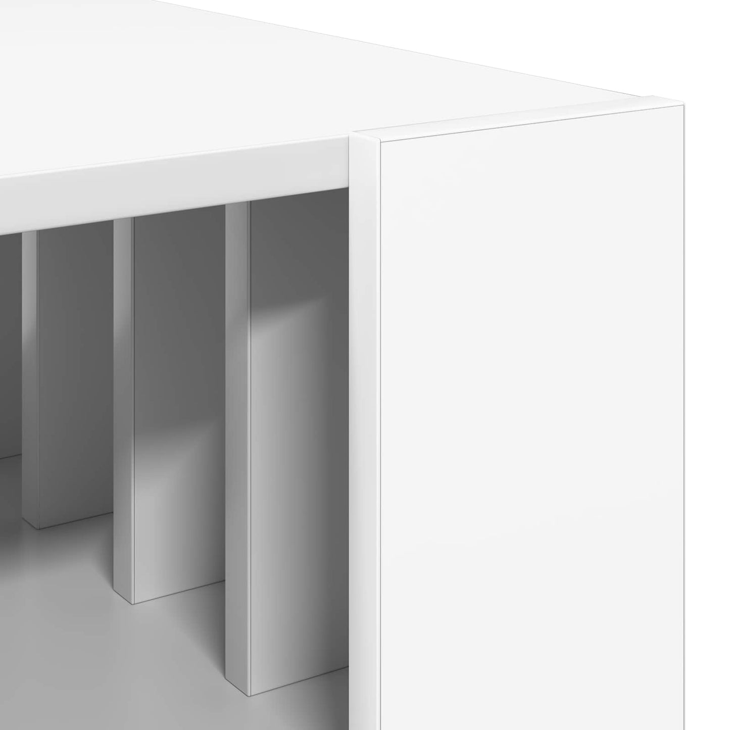 Kaffebord Hvit 92 x 49,5 x 45 cm Konstruert tre