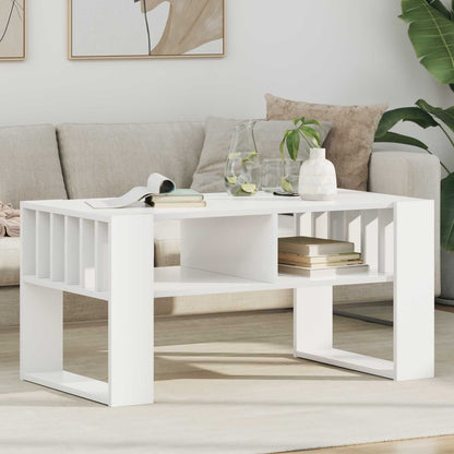 Kaffebord Hvit 92 x 49,5 x 45 cm Konstruert tre