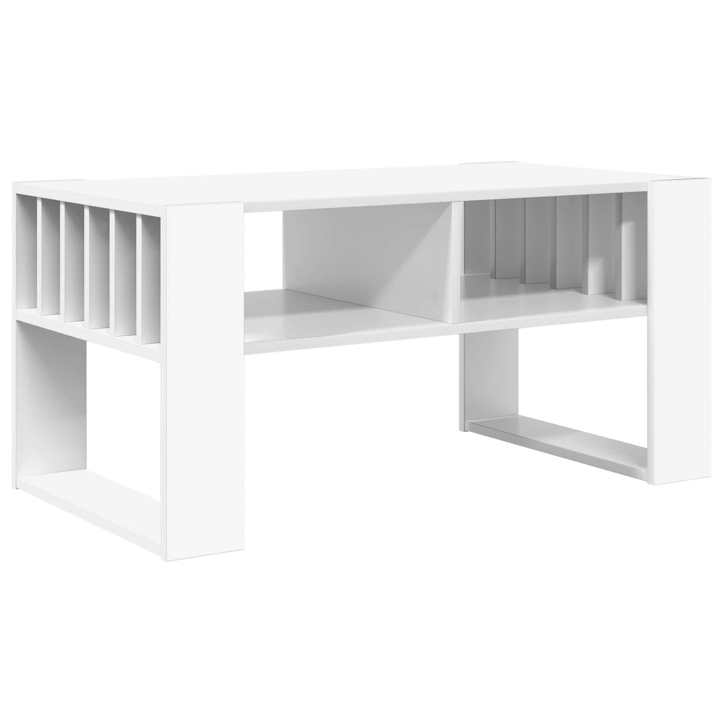 Kaffebord Hvit 92 x 49,5 x 45 cm Konstruert tre