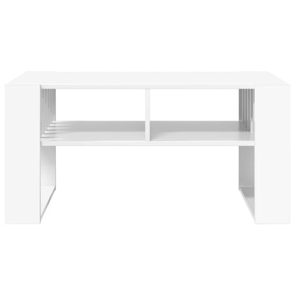 Kaffebord Hvit 92 x 49,5 x 45 cm Konstruert tre