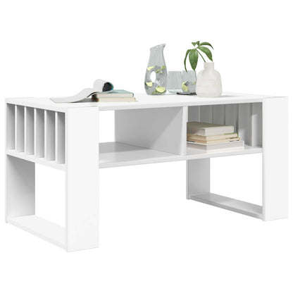 Kaffebord Hvit 92 x 49,5 x 45 cm Konstruert tre