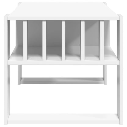 Kaffebord Hvit 92 x 49,5 x 45 cm Konstruert tre
