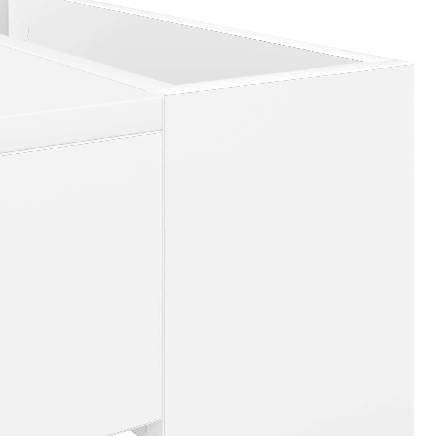 Salongbord Sofabord Hvit 110 x 50 x 41 cm