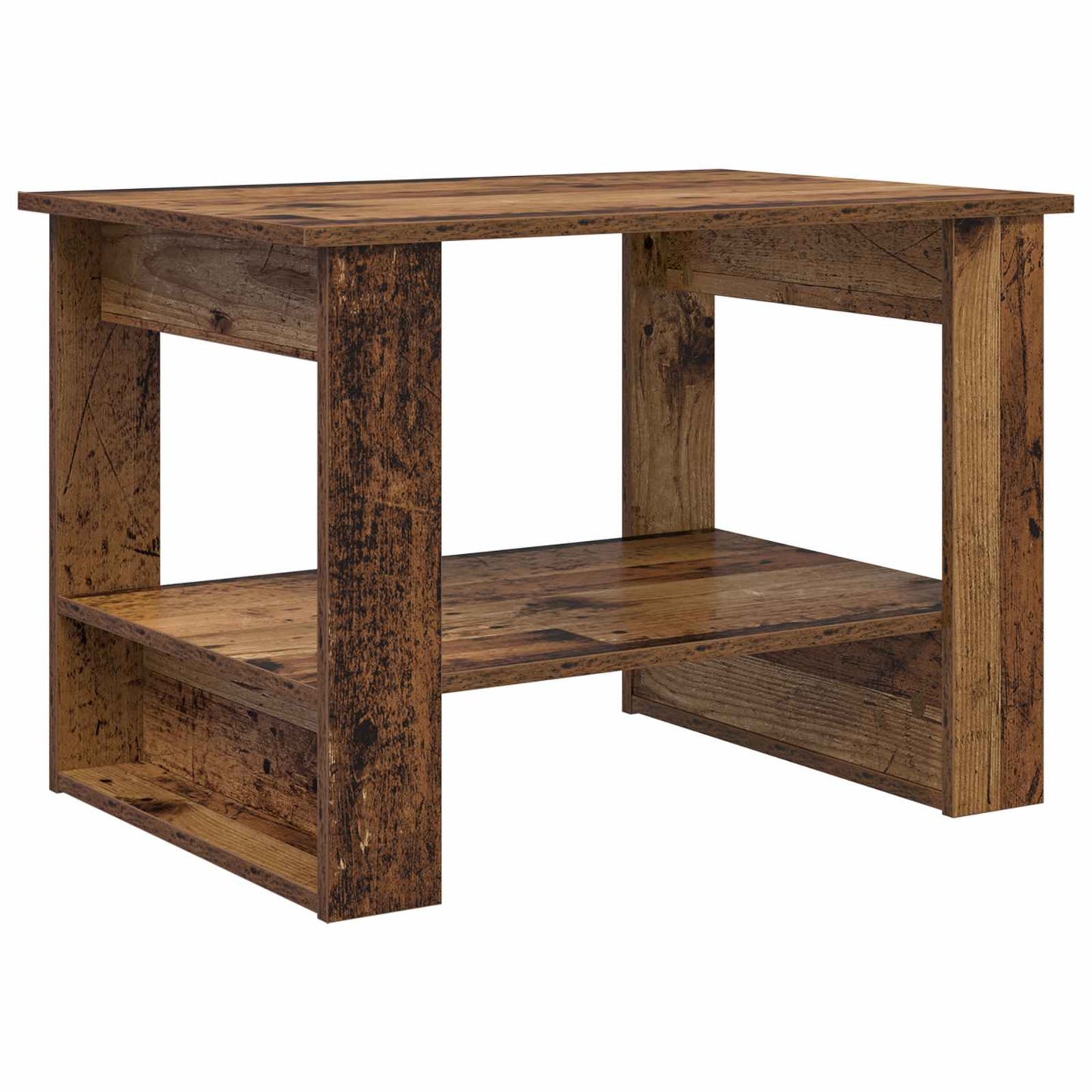 Kaffebord Gammelt tre 72 x 50 x 50 cm Konstruert tre