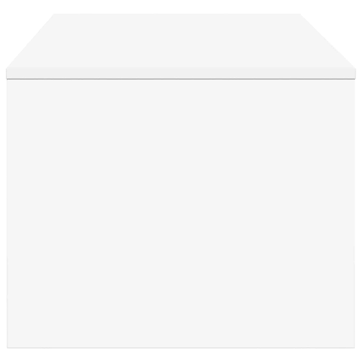 Salongbord Sofabord Hvit 100 x 50 x 40 cm