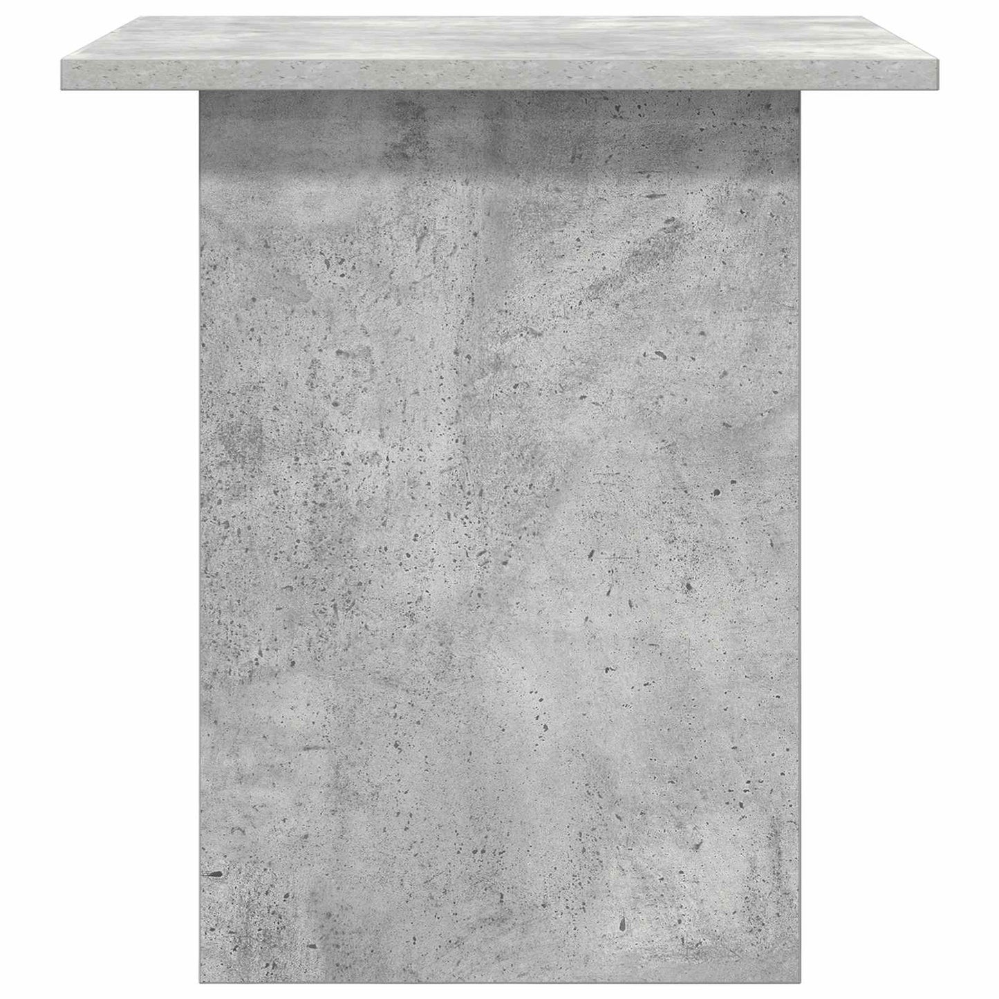 Nattbord 2 pcs Betonggrå 41 x 40 x 45 cm Konstruert tre