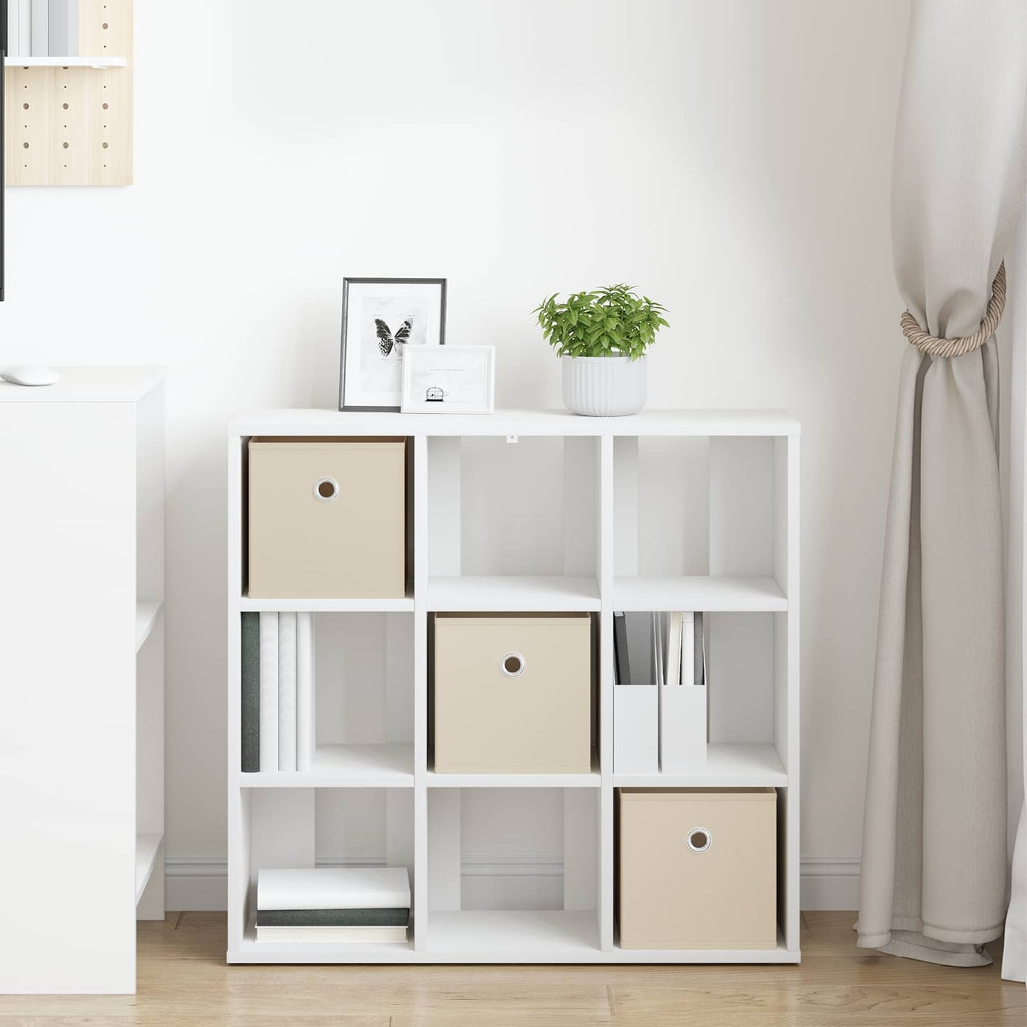Serviesskap med skuff Hvit 73,5 x 24 x 69,5 cm