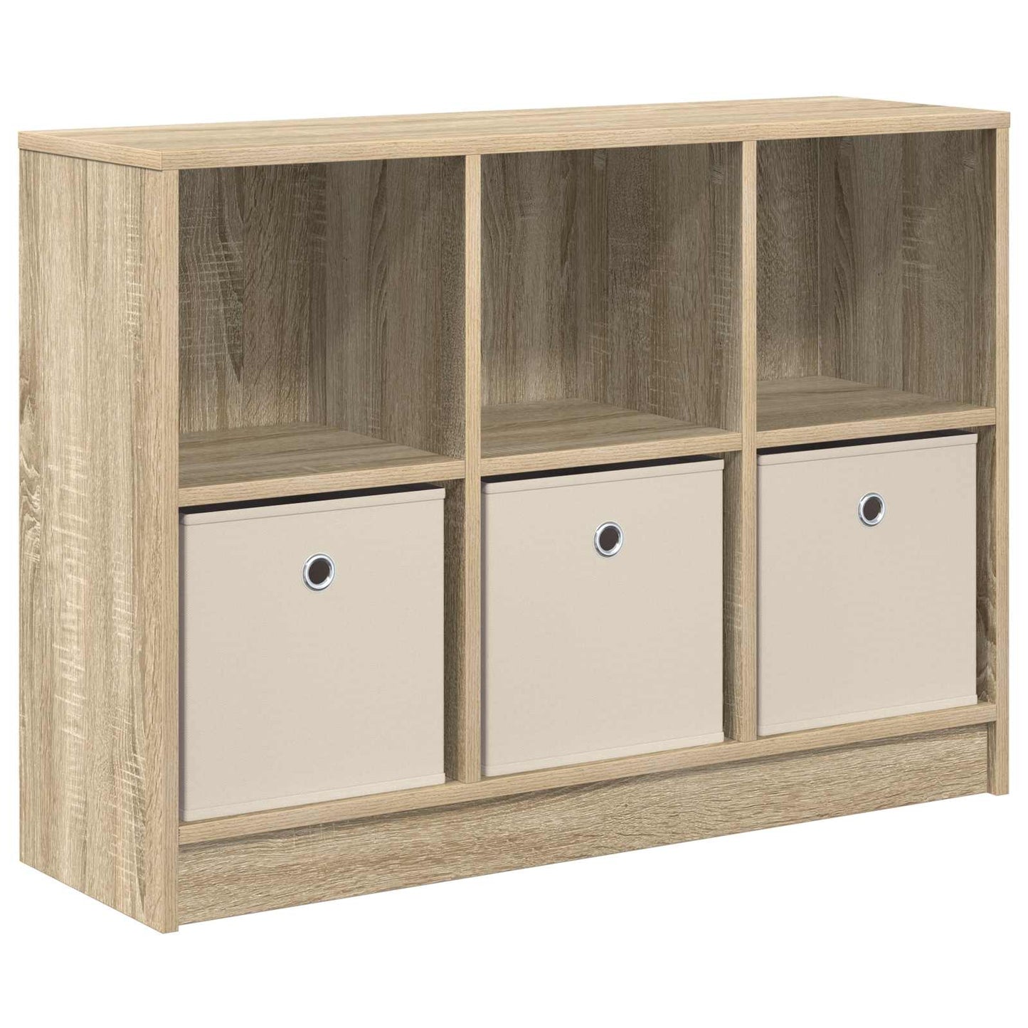 Serviesskap med skuff Sonoma eik 88,5 x 27,5 x 63,5 cm