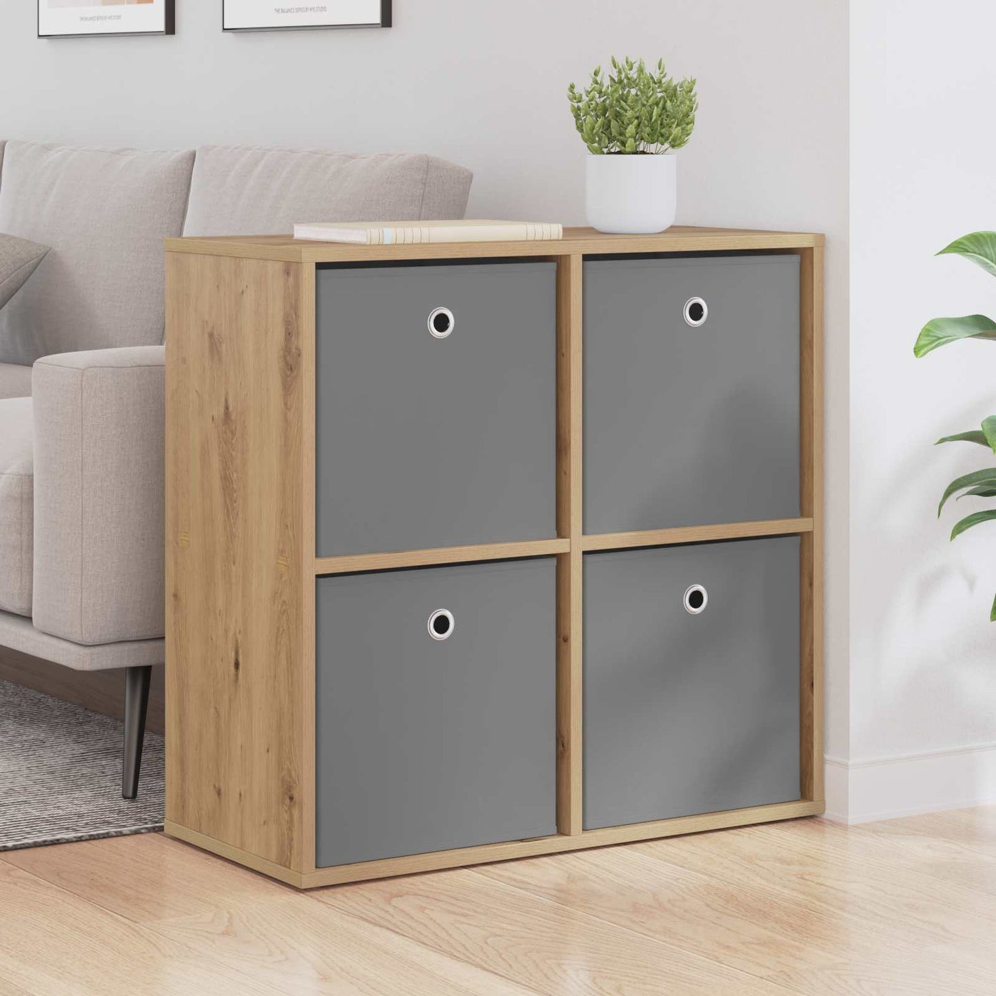 Serviesskap med skuff Artisan Eik 68,5 x 32 x 67 cm