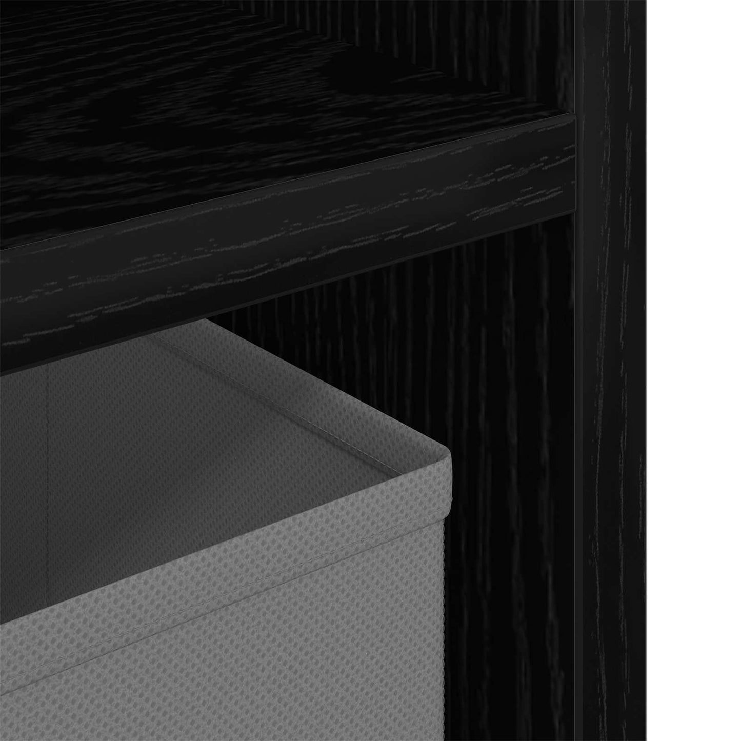 Lavbord med skuff Svart Eik 102 x 32 x 48,5 cm