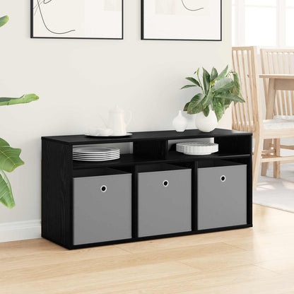 Lavbord med skuff Svart Eik 102 x 32 x 48,5 cm
