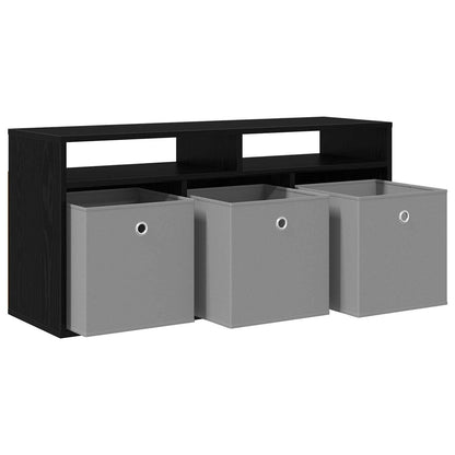Lavbord med skuff Svart Eik 102 x 32 x 48,5 cm