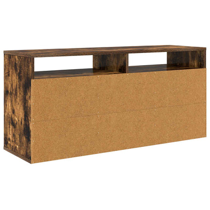 Lavbord med skuff Røkt eik 102 x 32 x 48,5 cm