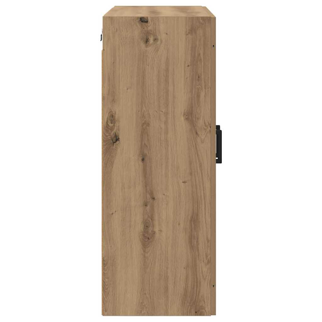 Vegghengt skap Veggmontert 2 pcs Artisan Eik 69,5 x 34 x 90 cm