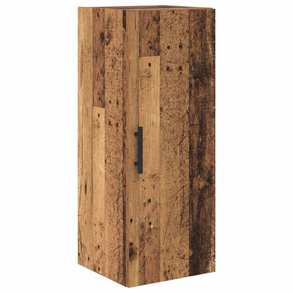 Høyskap Gamle tre 34,5 x 34 x 180 cm Konstruert tre