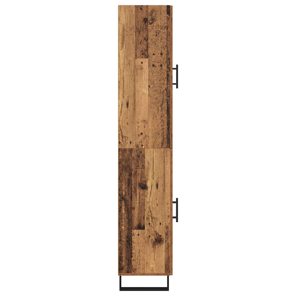 Høyskap Gamle tre 34,5 x 34 x 180 cm Konstruert tre