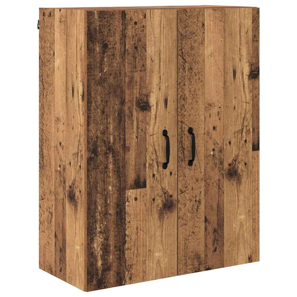 Høyskap Veggmontert Gamle tre 69,5 x 34 x 180 cm Konstruert tre