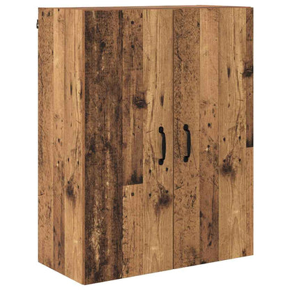 Høyskap Veggmontert Gamle tre 69,5 x 34 x 180 cm Konstruert tre