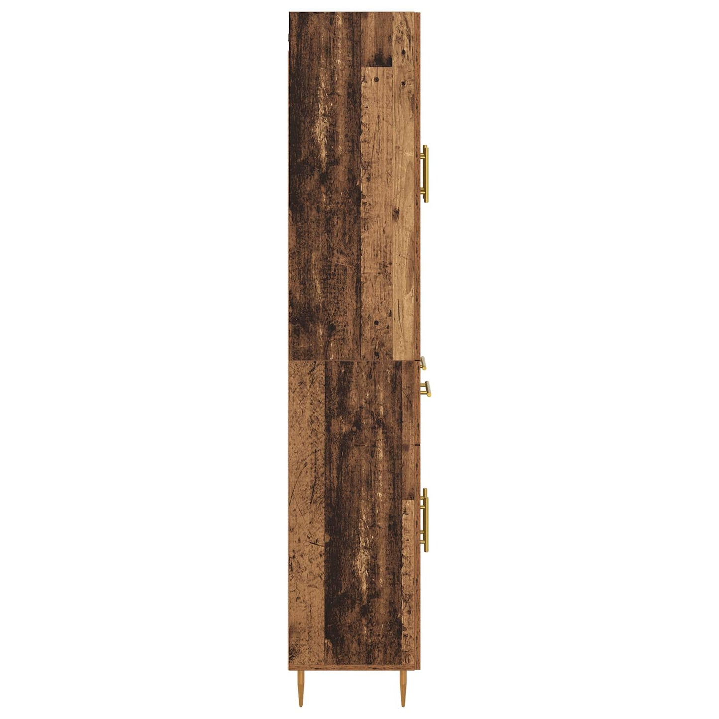 Høyskap Veggmontert Gamle tre 69,5 x 34 x 180 cm Konstruert tre