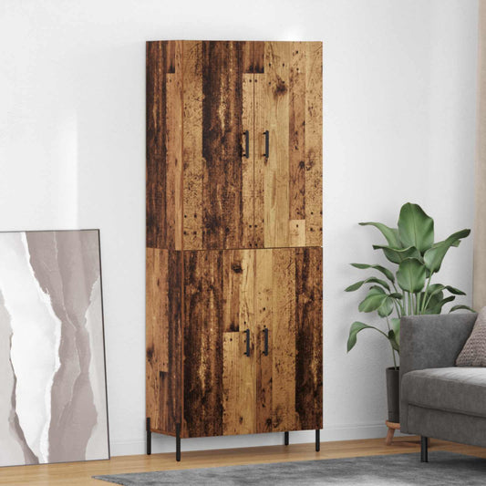 Skap Gammelt Tre 69,5 x 34 x 180 cm