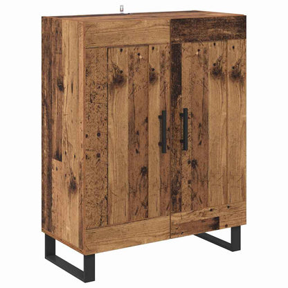 Høyskap Gammelt tre 69,5 x 34 x 180 cm Konstruert tre