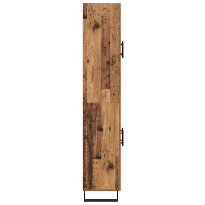 Høyskap Gammelt tre 69,5 x 34 x 180 cm Konstruert tre