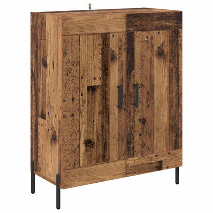 Høyskap Veggmontert Gamle tre 69,5 x 34 x 180 cm Konstruert tre