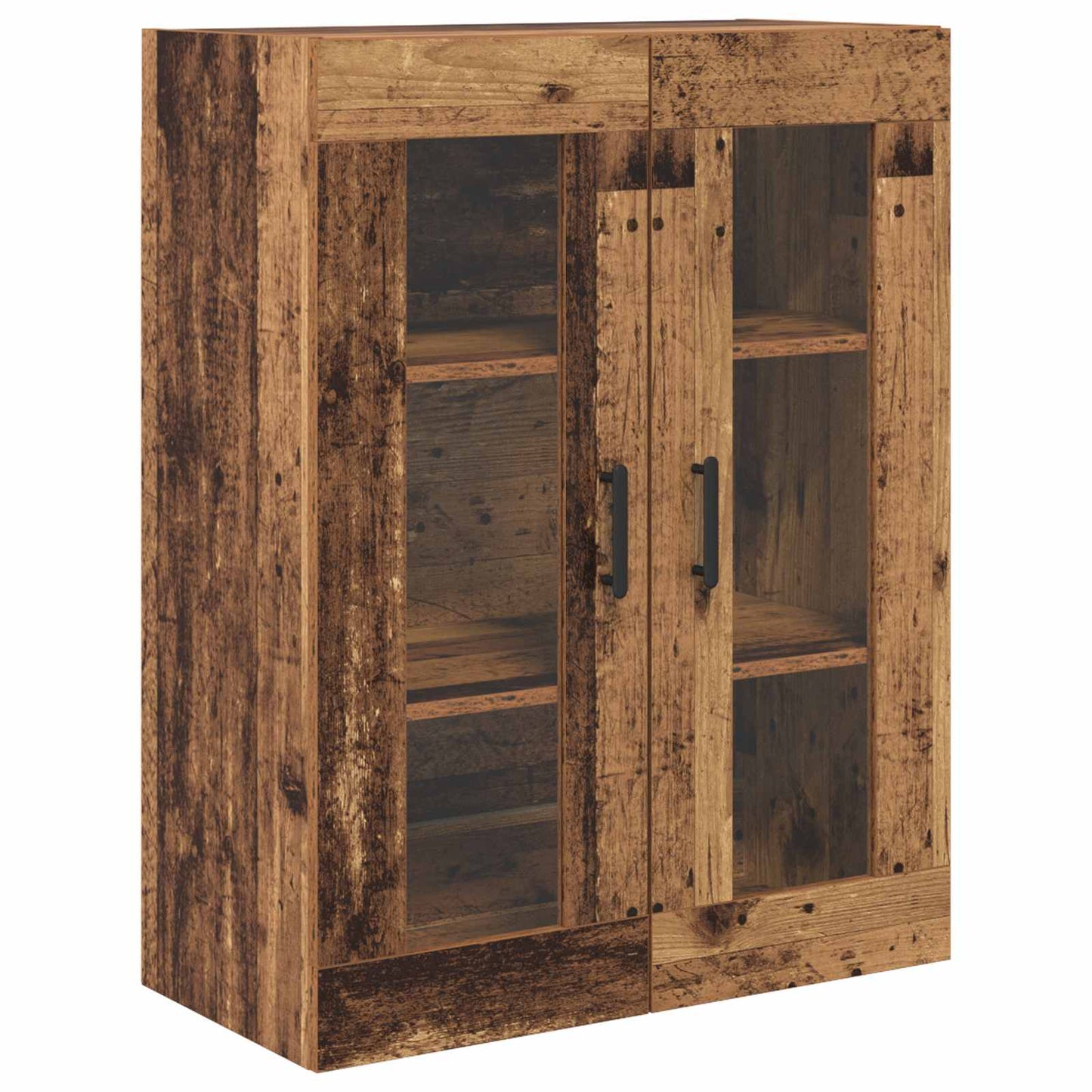 Høyskap Veggmontert Gamle tre 69,5 x 34 x 180 cm Konstruert tre