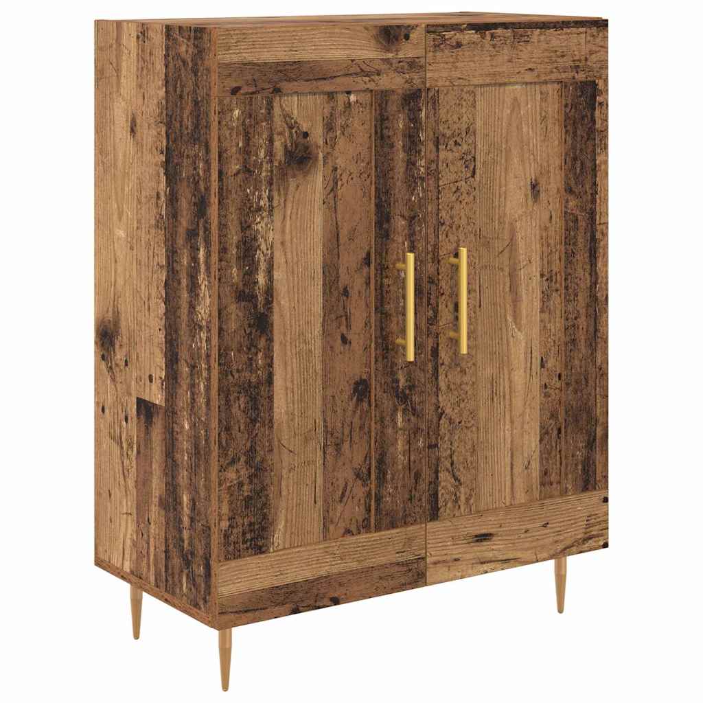 Høyskap Veggmontert Gamle tre 69,5 x 34 x 180 cm Konstruert tre