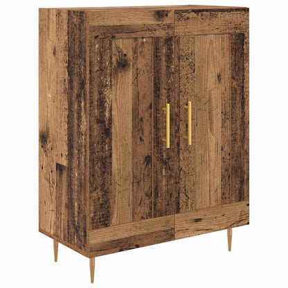 Høyskap Veggmontert Gamle tre 69,5 x 34 x 180 cm Konstruert tre